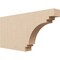 Ekena Millwork 2in. W x 8in. H x 16in. L Pescadero Woodgrain TimberThane Rafter Tail, Primed Tan RFTUR02X08X16PECRCPR - alternate 1
